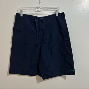Patagonia Men's Wavefarer Boardshorts Navy Blue Nylon Size 32
